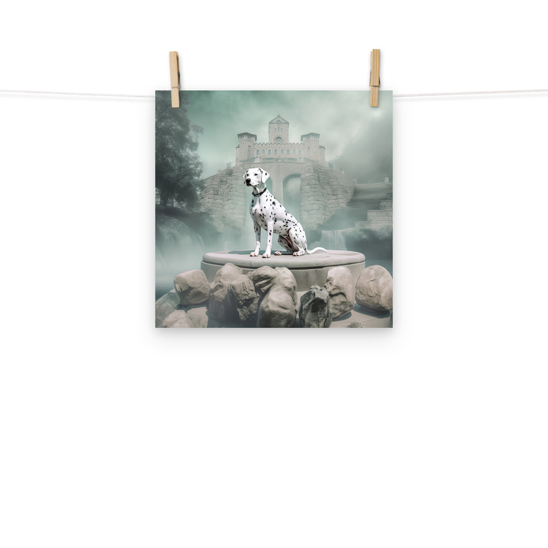 Dalmatian Photo paper poster - PosterfyAI.com