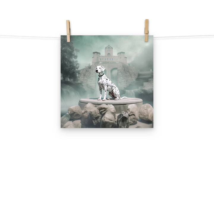 Dalmatian Photo paper poster - PosterfyAI.com