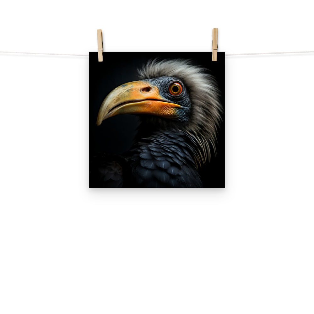 Hornbill Photo paper poster - PosterfyAI.com