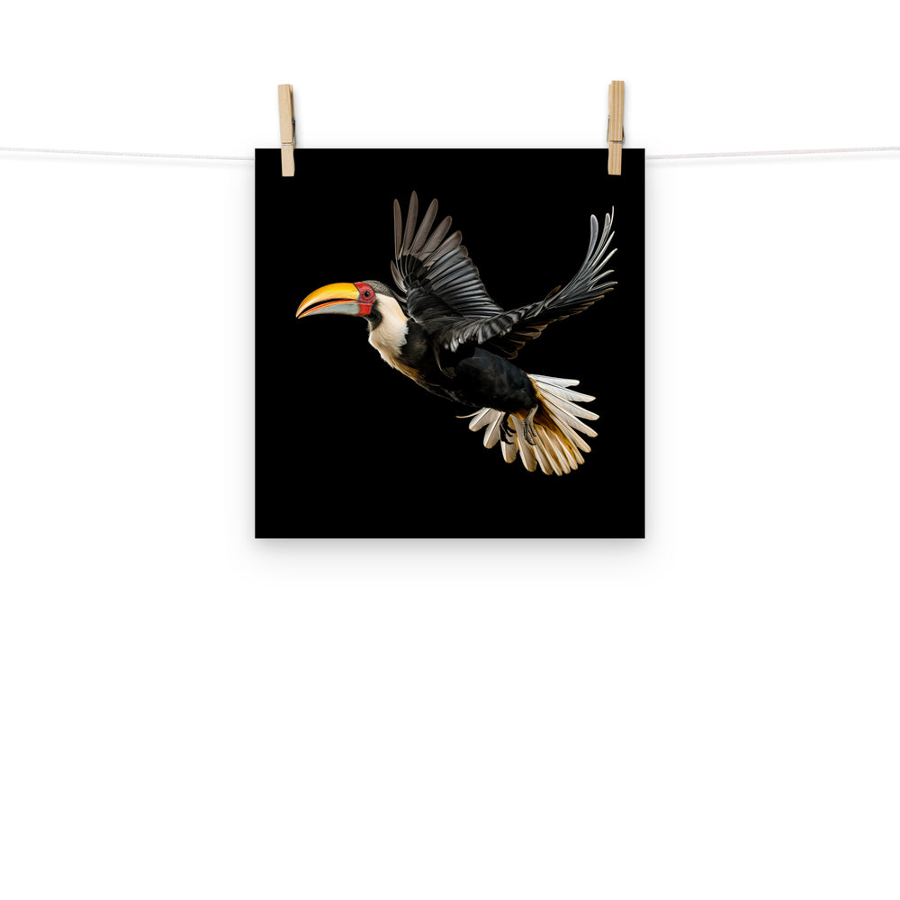 Hornbill Photo paper poster - PosterfyAI.com