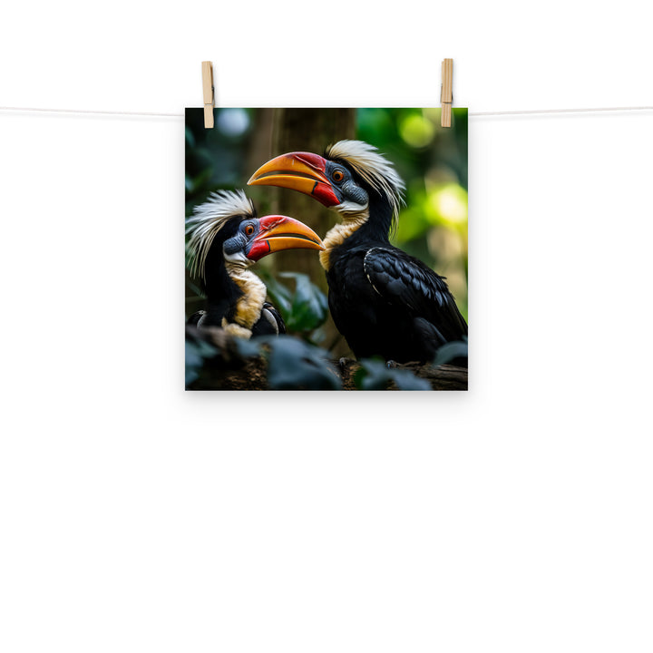 Hornbill Photo paper poster - PosterfyAI.com