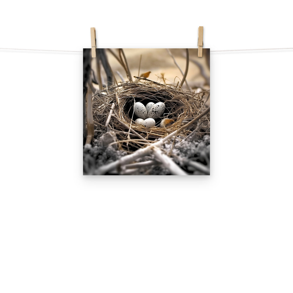 Quail Photo paper poster - PosterfyAI.com