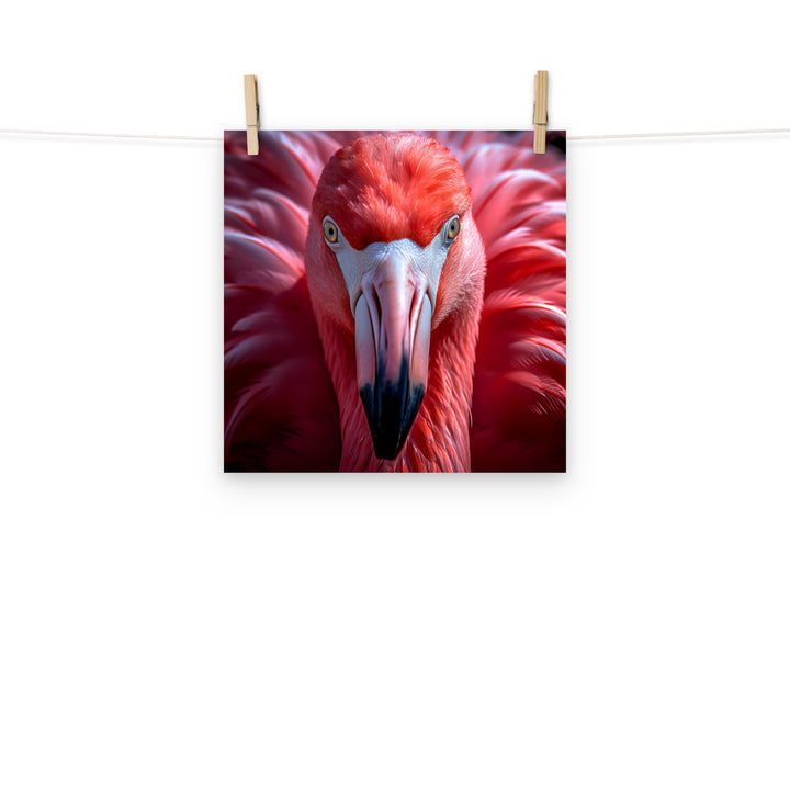 Flamingo Photo paper poster - PosterfyAI.com