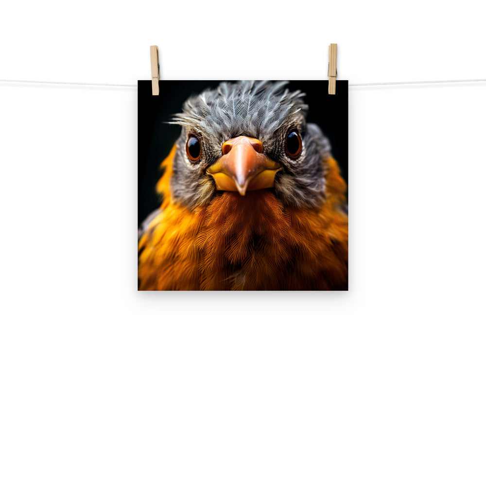 Finch Photo paper poster - PosterfyAI.com