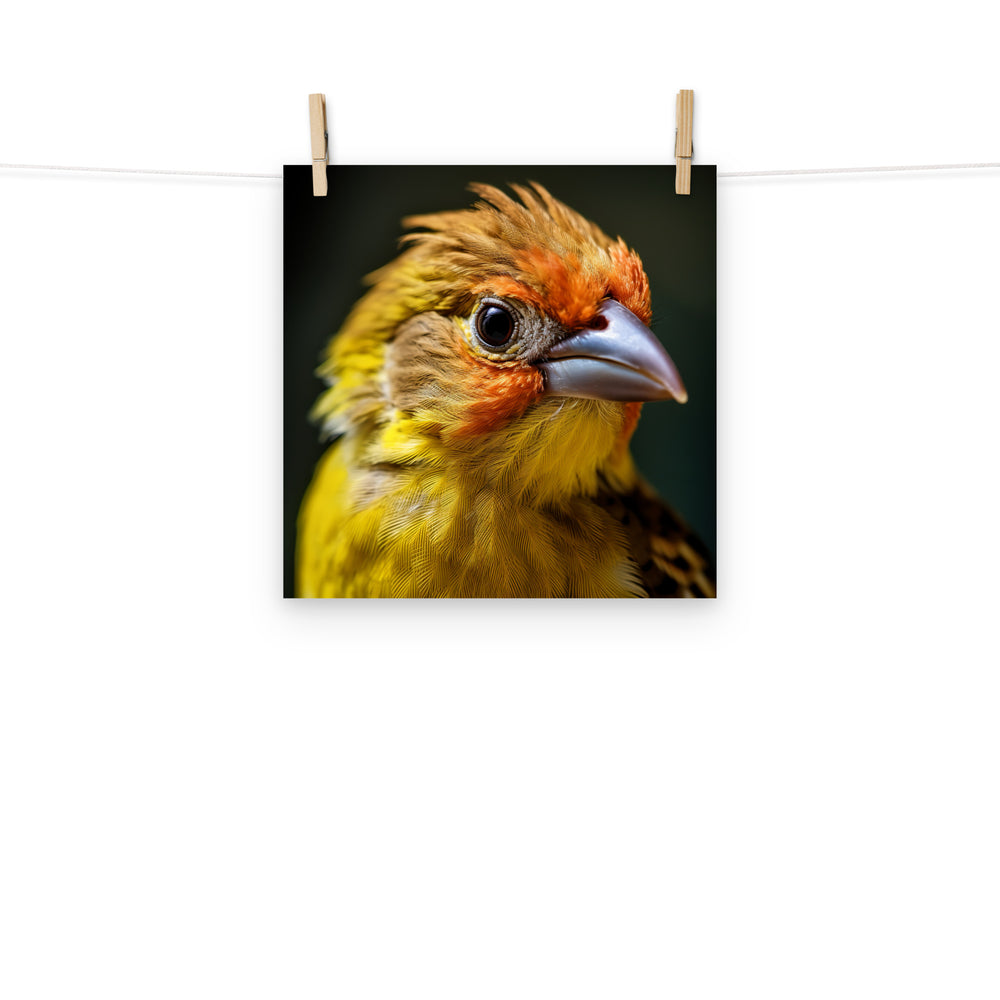 Finch Photo paper poster - PosterfyAI.com