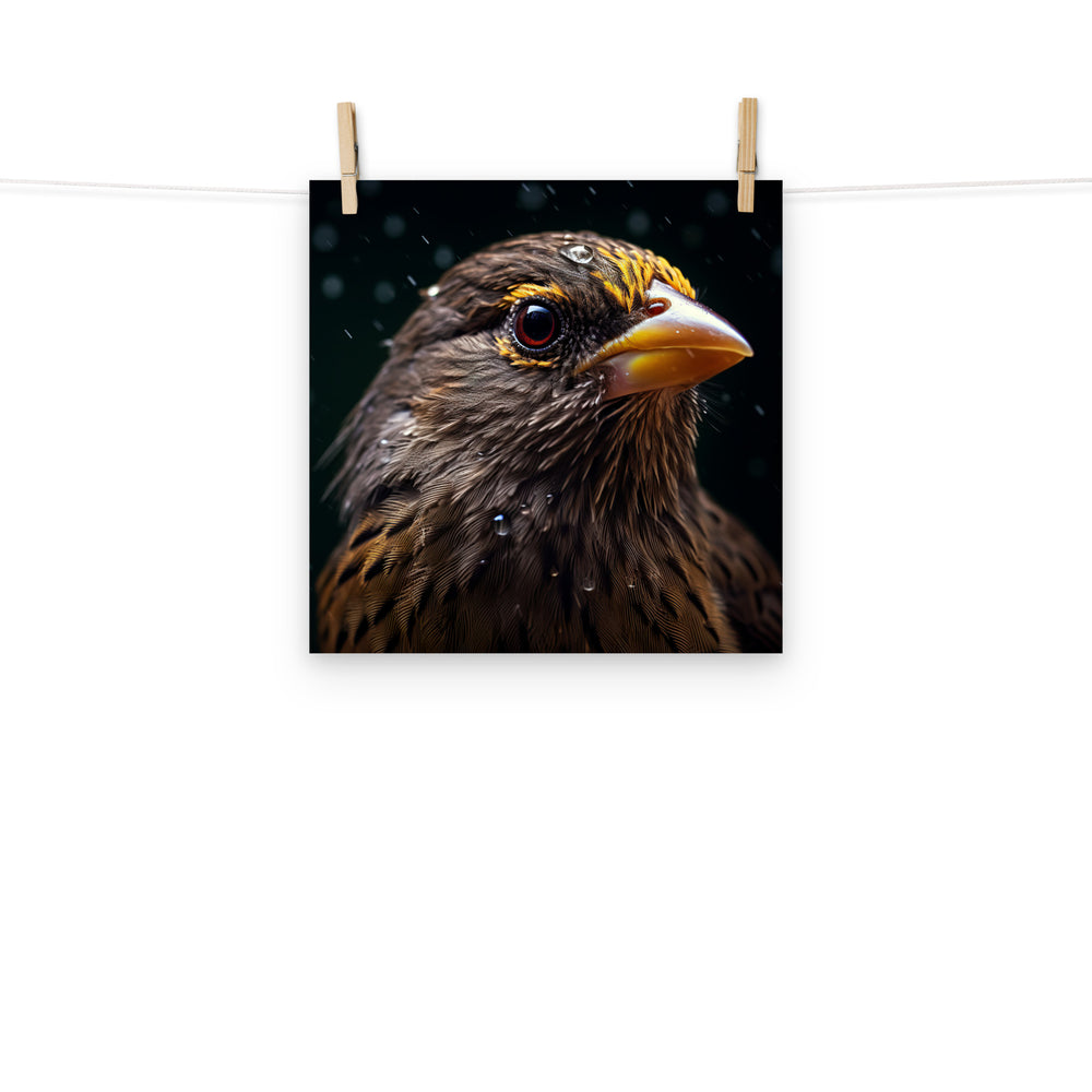 Finch Photo paper poster - PosterfyAI.com