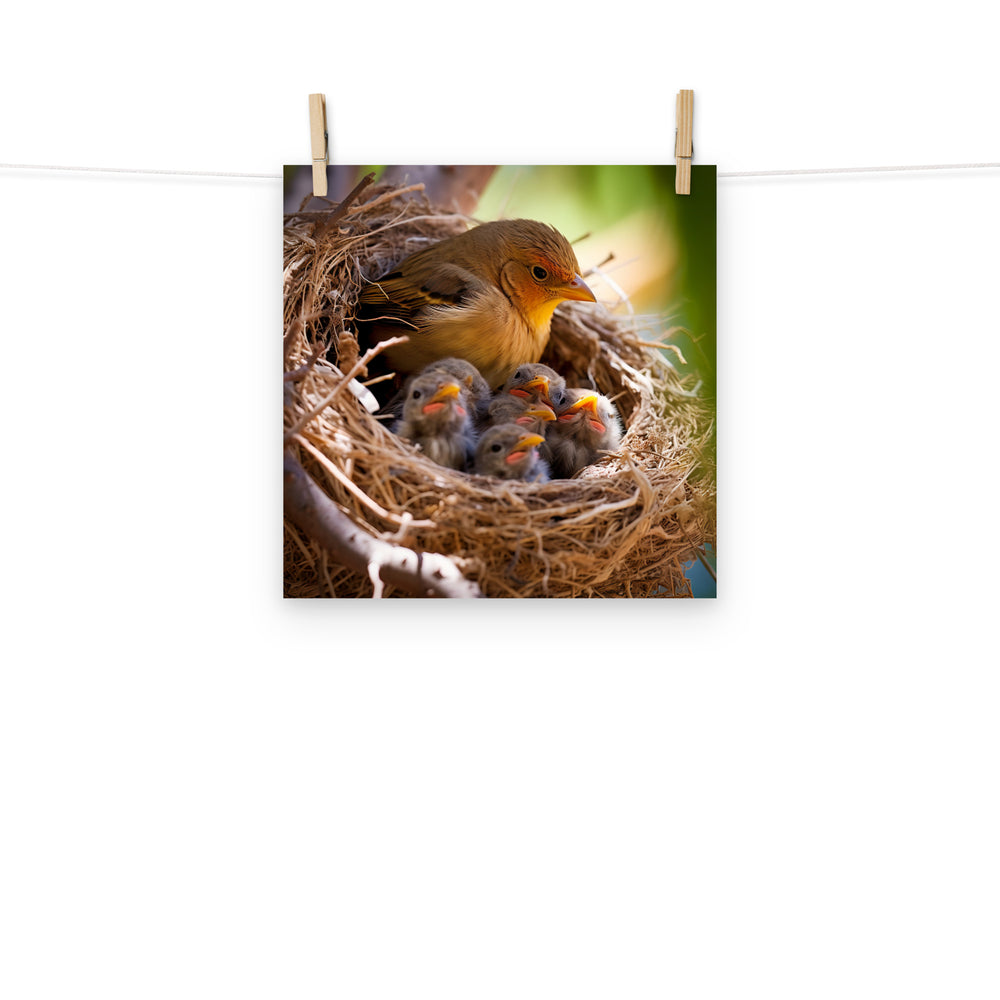 Finch Photo paper poster - PosterfyAI.com