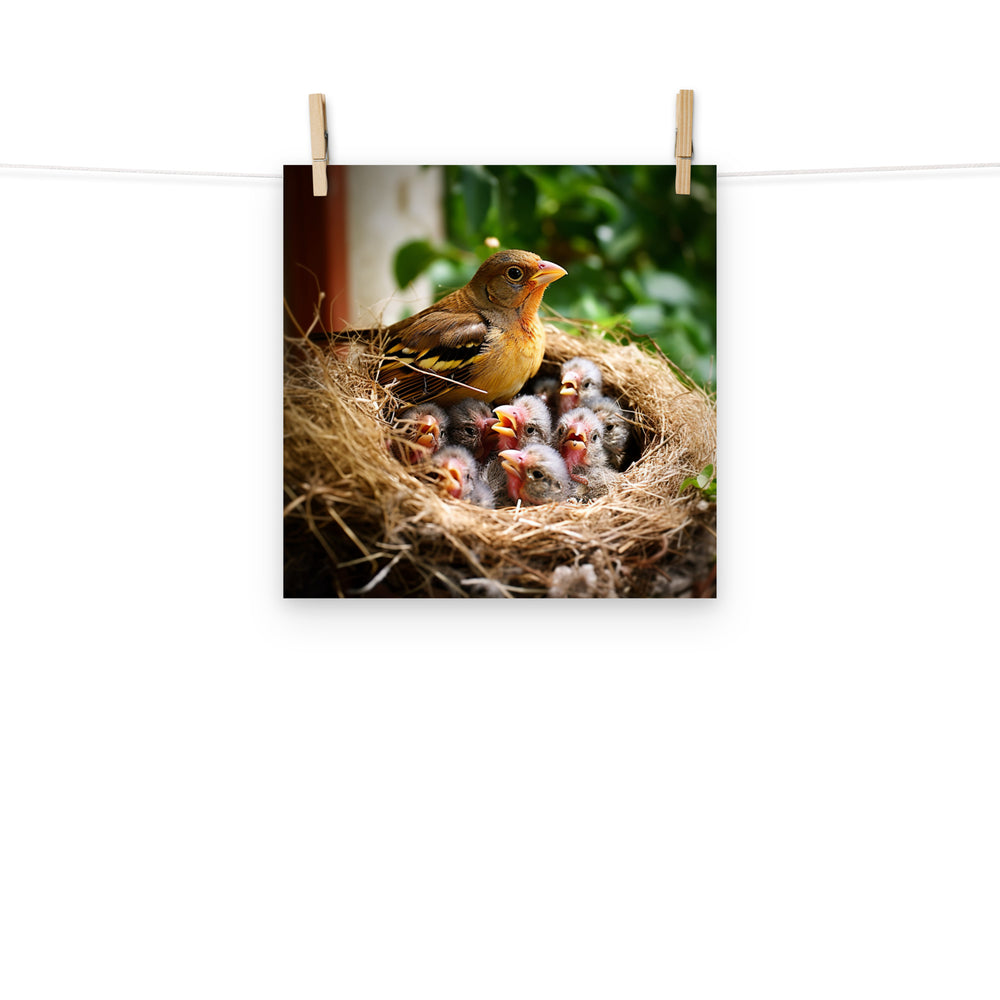 Finch Photo paper poster - PosterfyAI.com