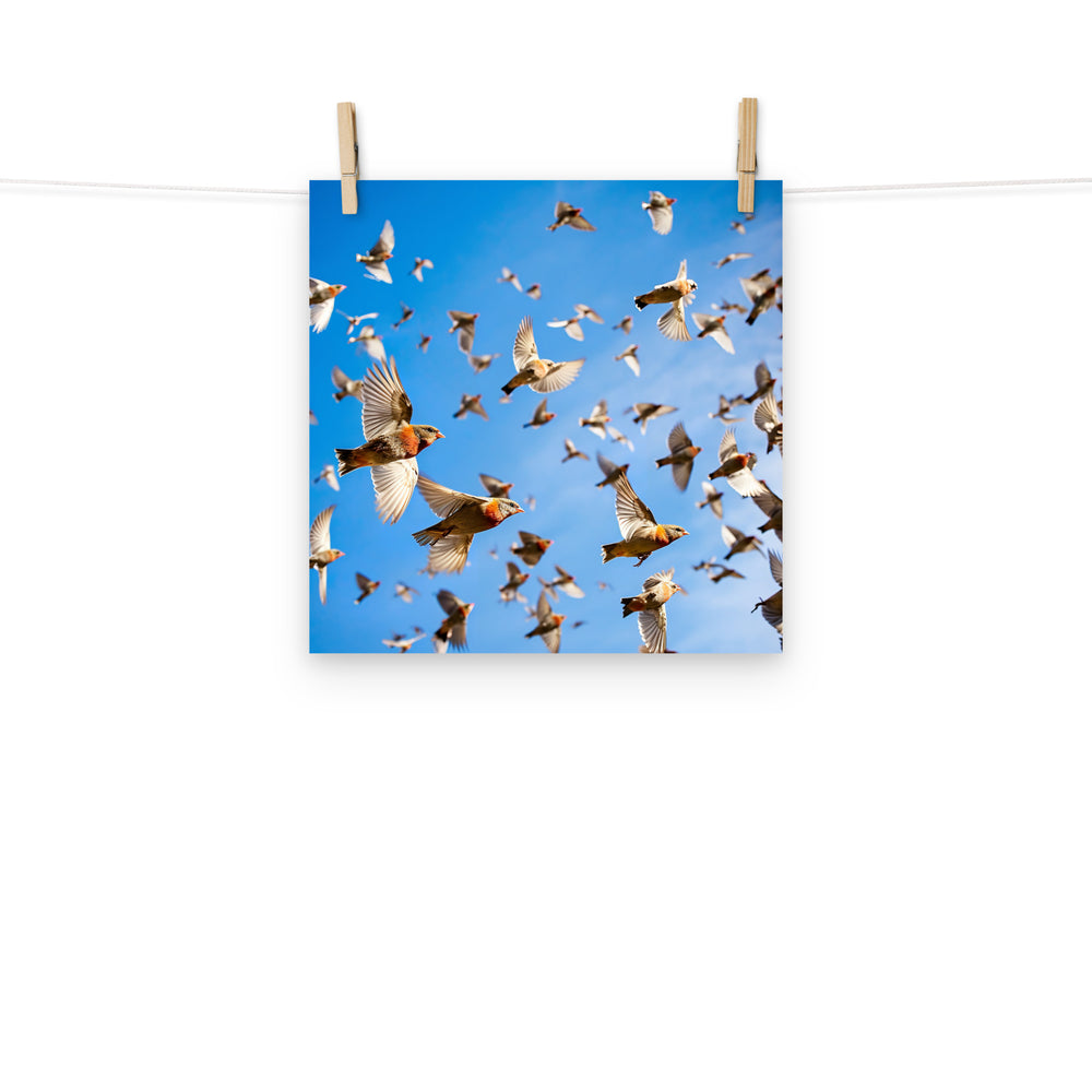 Finch Photo paper poster - PosterfyAI.com