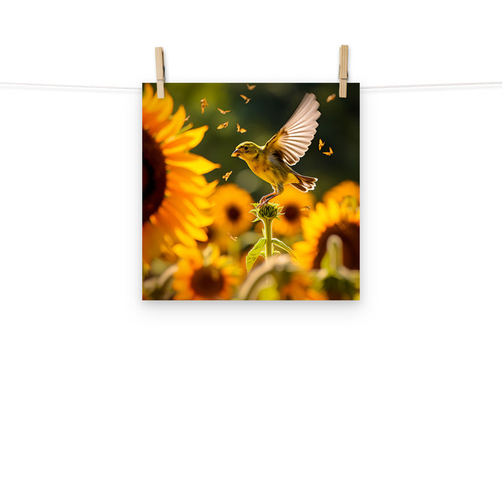 Finch Photo paper poster - PosterfyAI.com