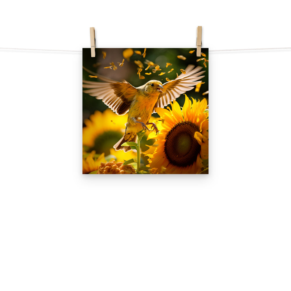 Finch Photo paper poster - PosterfyAI.com
