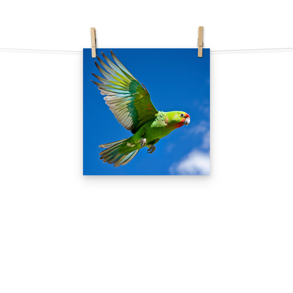 Kakariki Photo paper poster - PosterfyAI.com