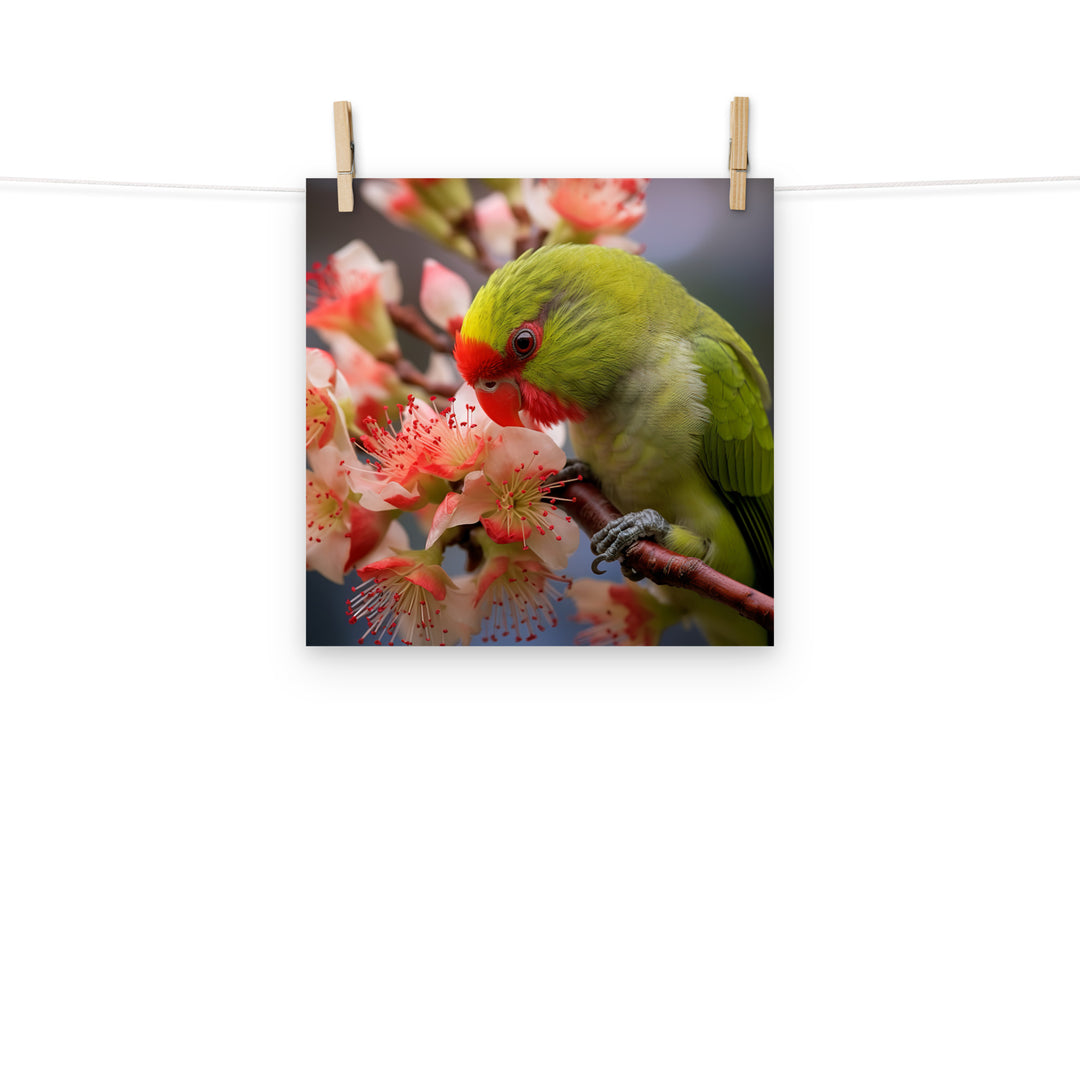 Kakariki Photo paper poster - PosterfyAI.com