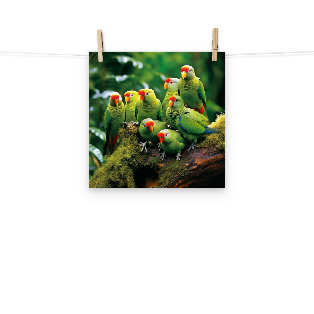 Kakariki Photo paper poster - PosterfyAI.com