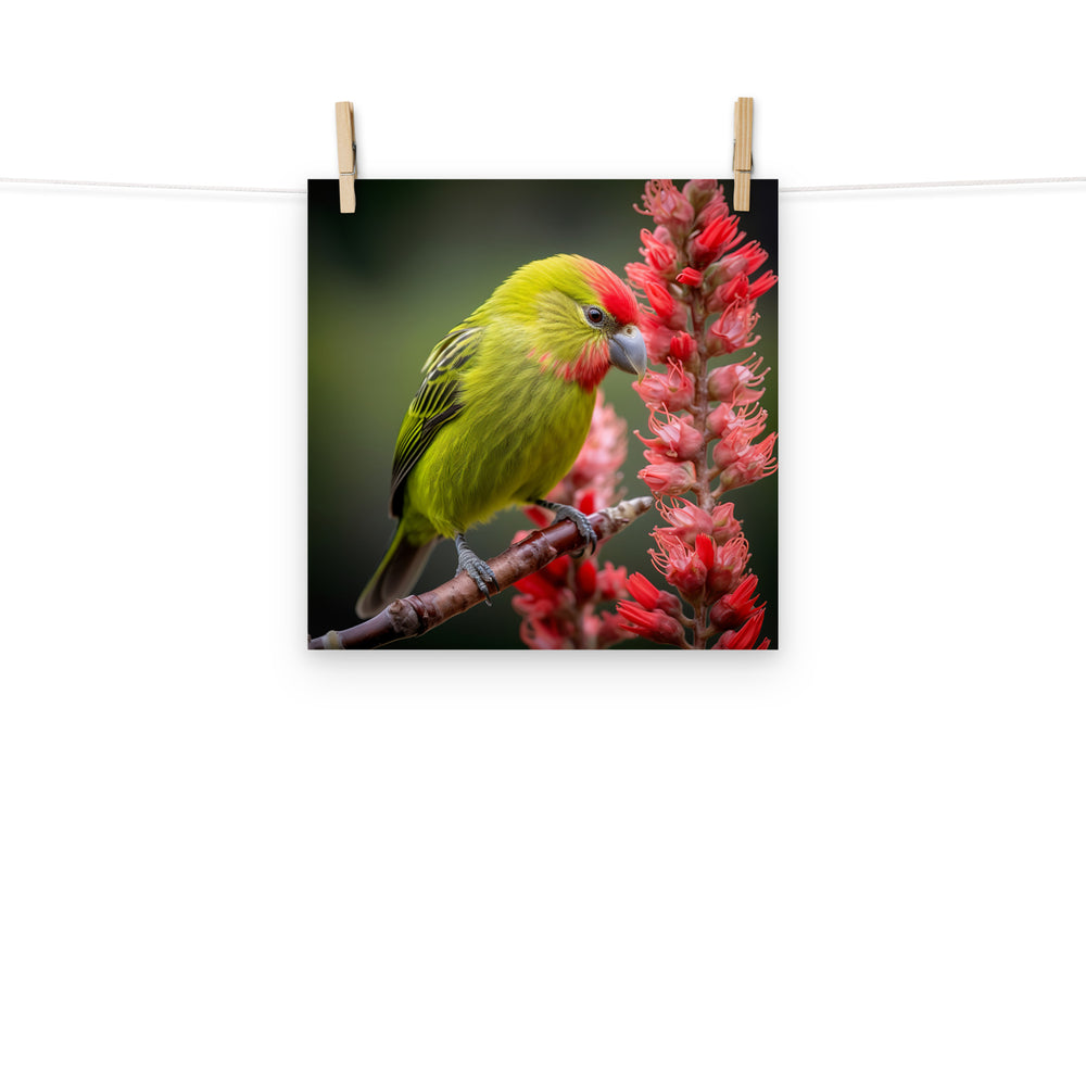 Kakariki Photo paper poster - PosterfyAI.com