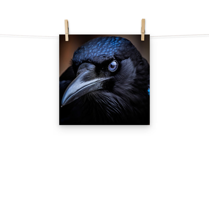 Raven Photo paper poster - PosterfyAI.com