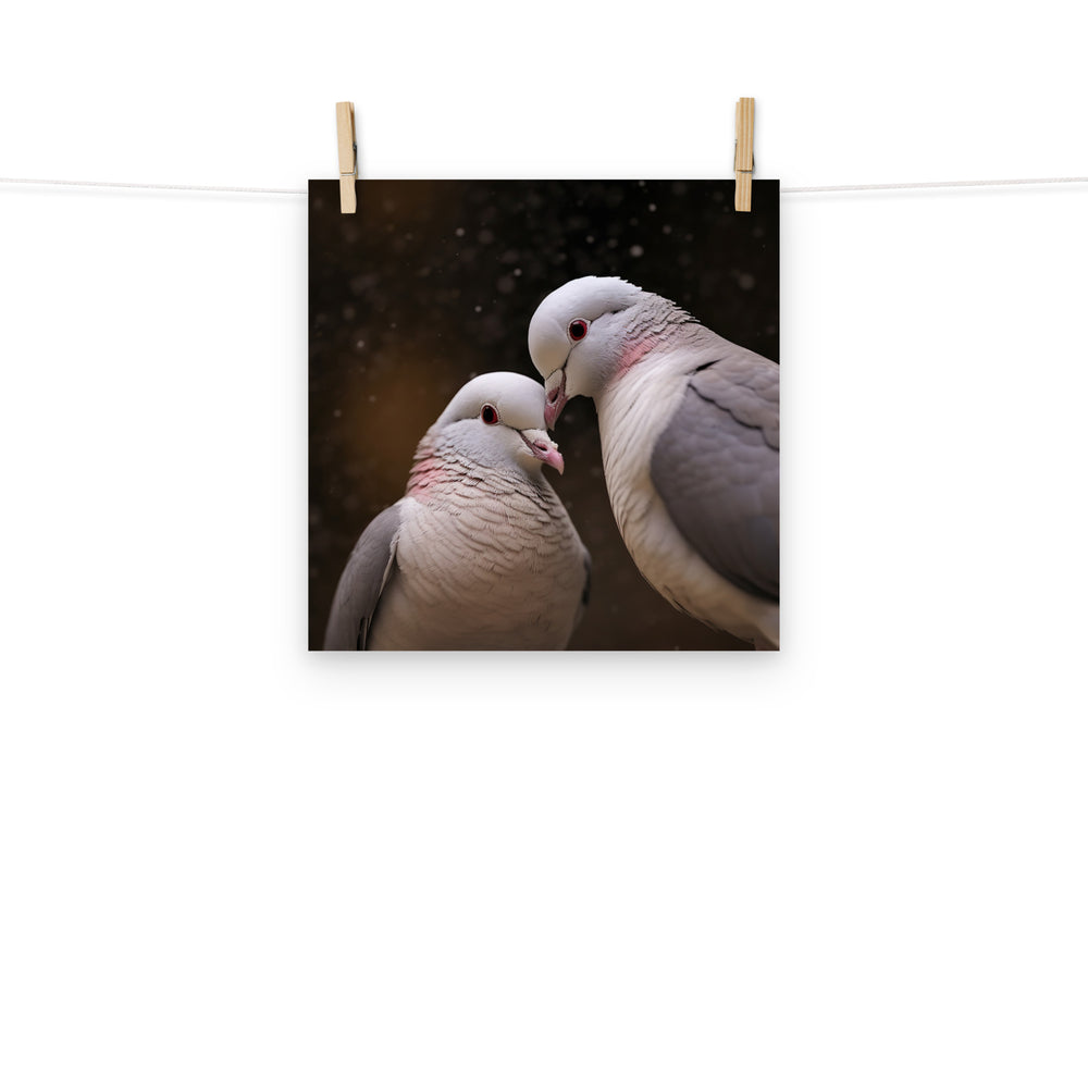Dove Photo paper poster - PosterfyAI.com