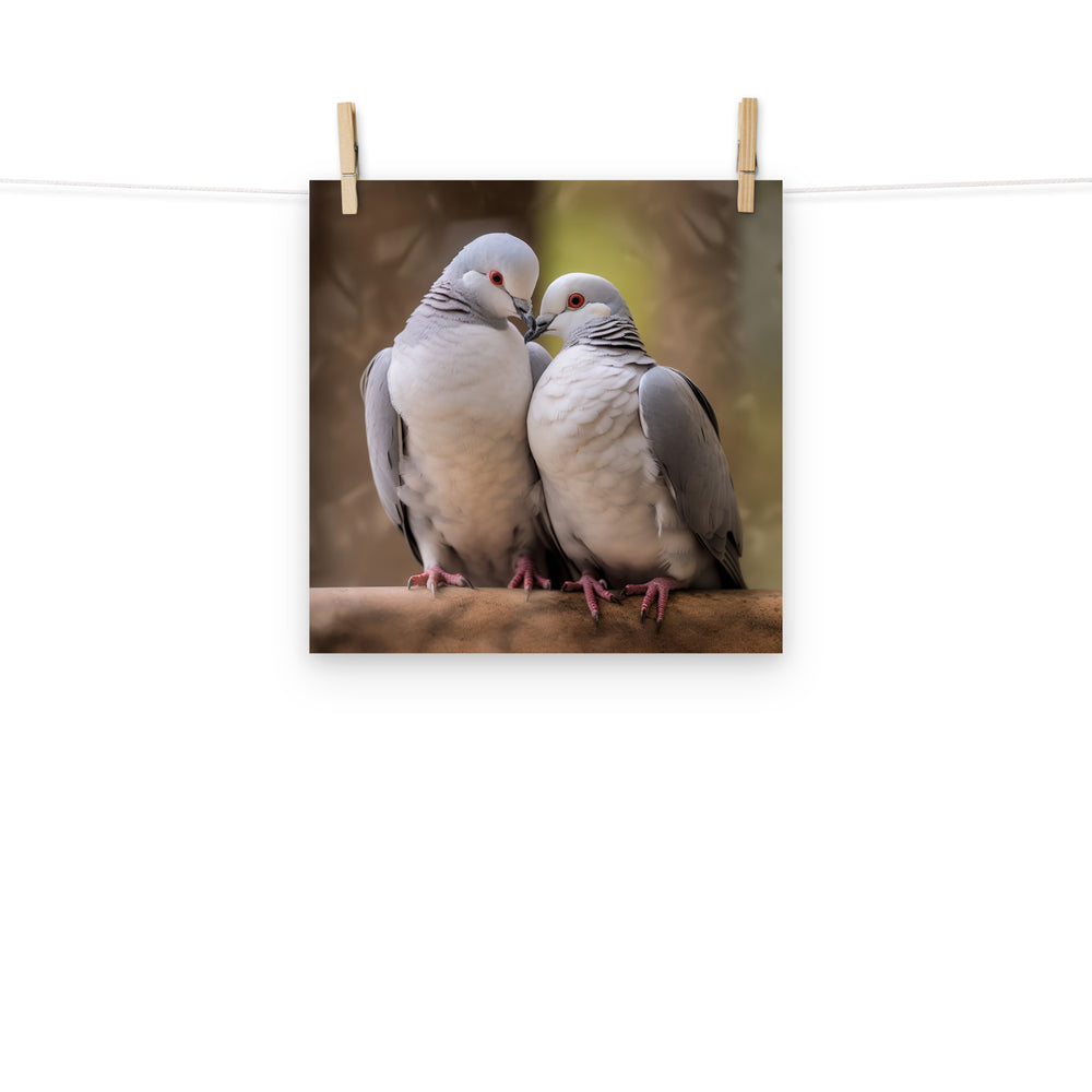 Dove Photo paper poster - PosterfyAI.com