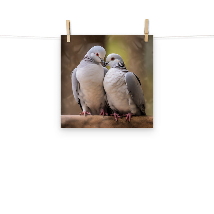 Dove Photo paper poster - PosterfyAI.com