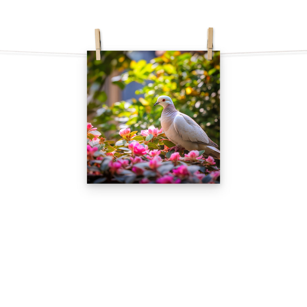 Dove Photo paper poster - PosterfyAI.com