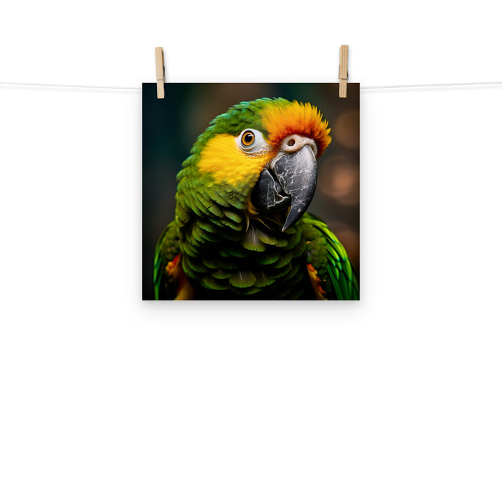 Parrot Photo paper poster - PosterfyAI.com
