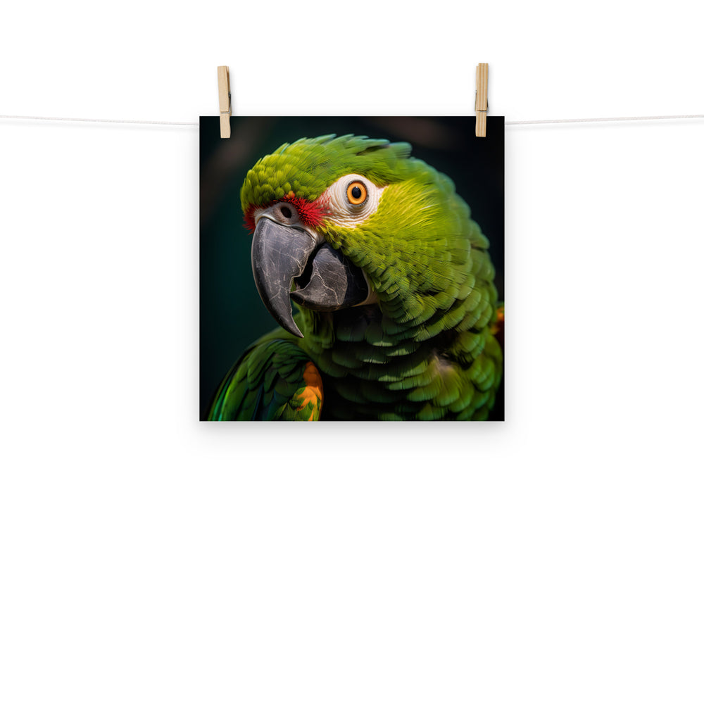 Parrot Photo paper poster - PosterfyAI.com