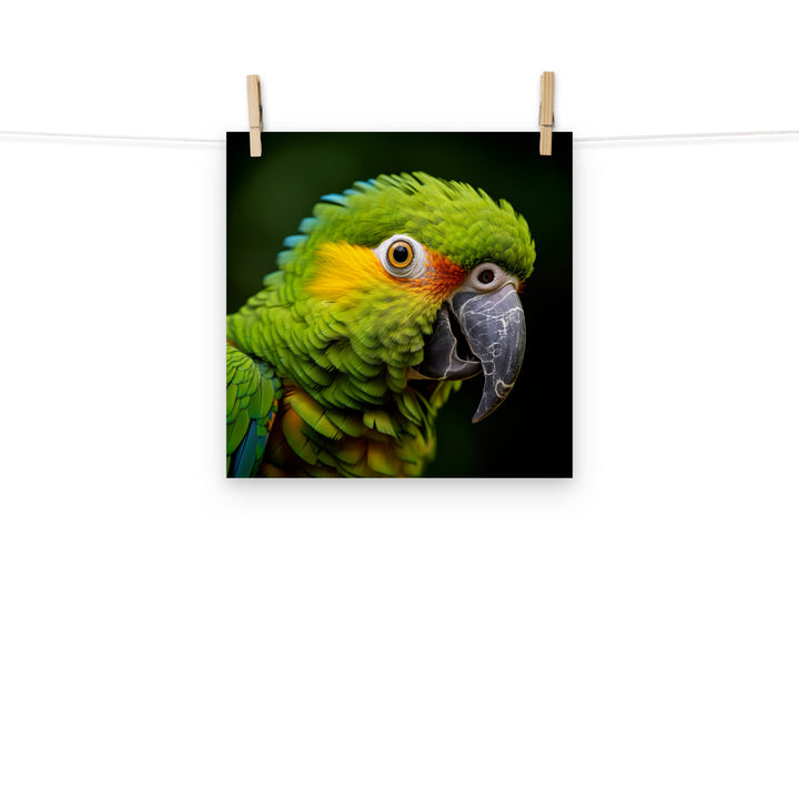 Parrot Photo paper poster - PosterfyAI.com