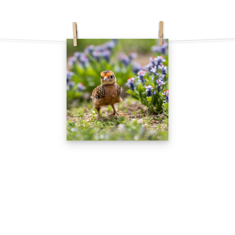 Chick Photo paper poster - PosterfyAI.com