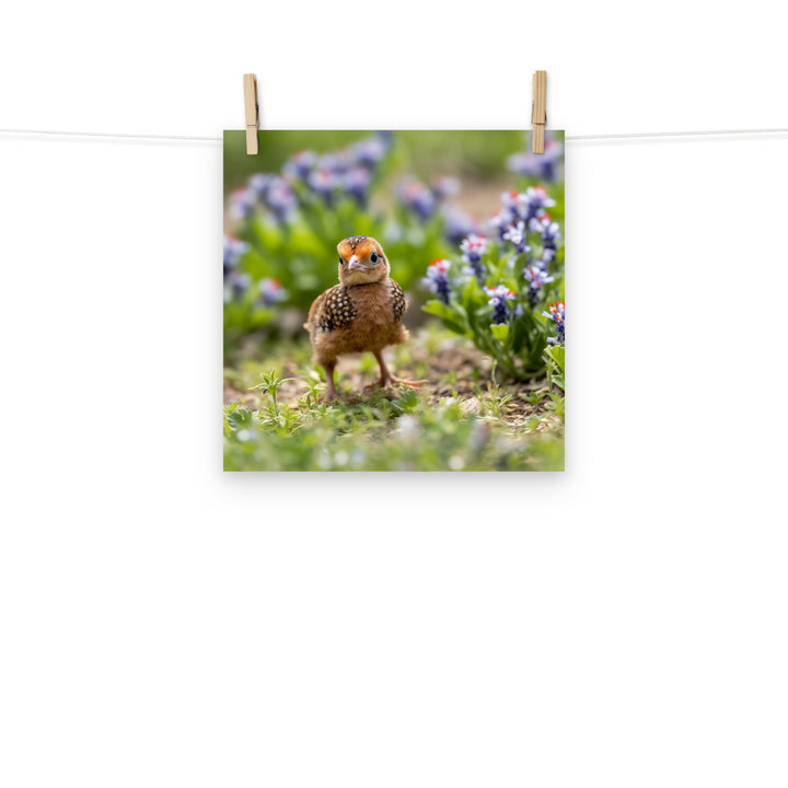 Chick Photo paper poster - PosterfyAI.com