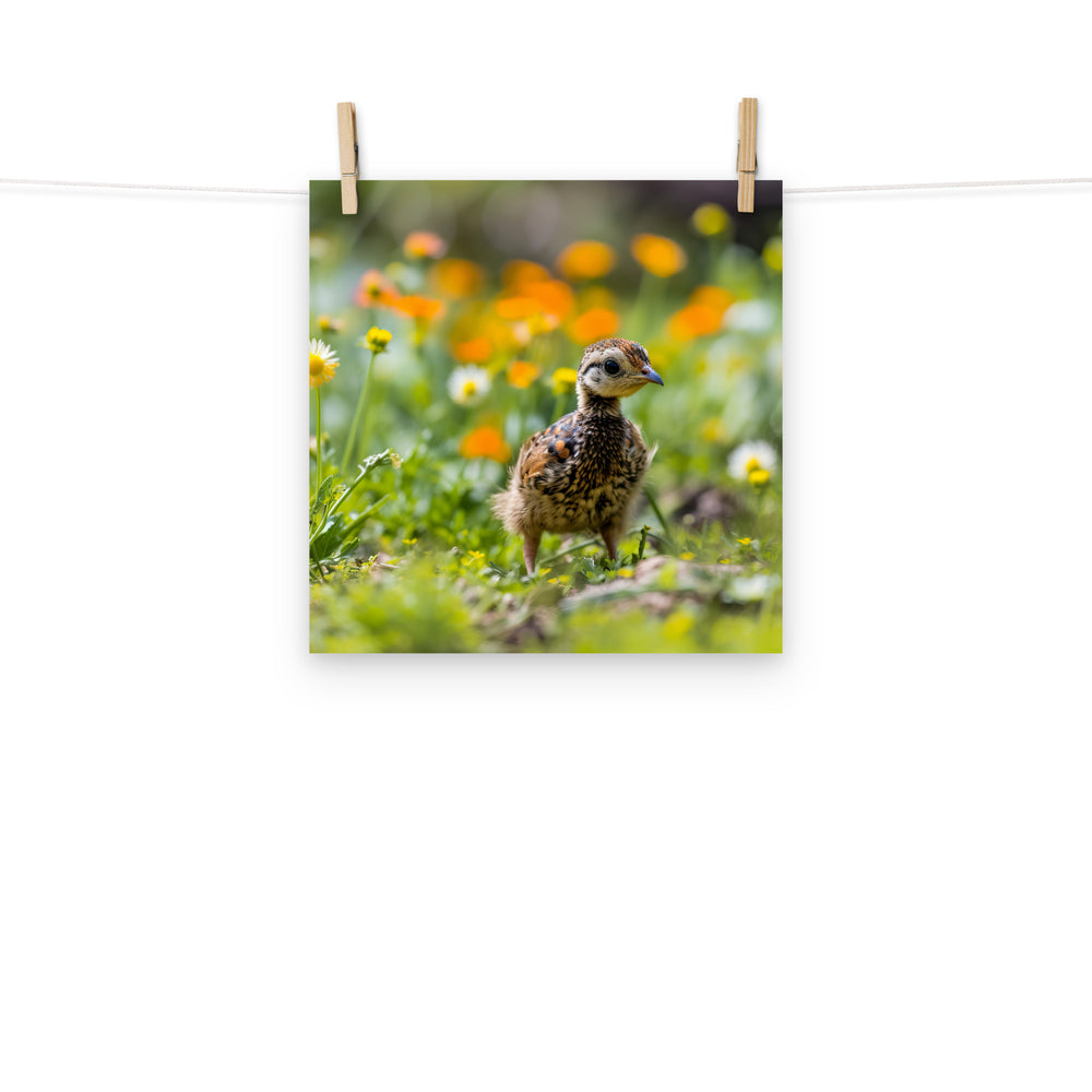 Chick Photo paper poster - PosterfyAI.com
