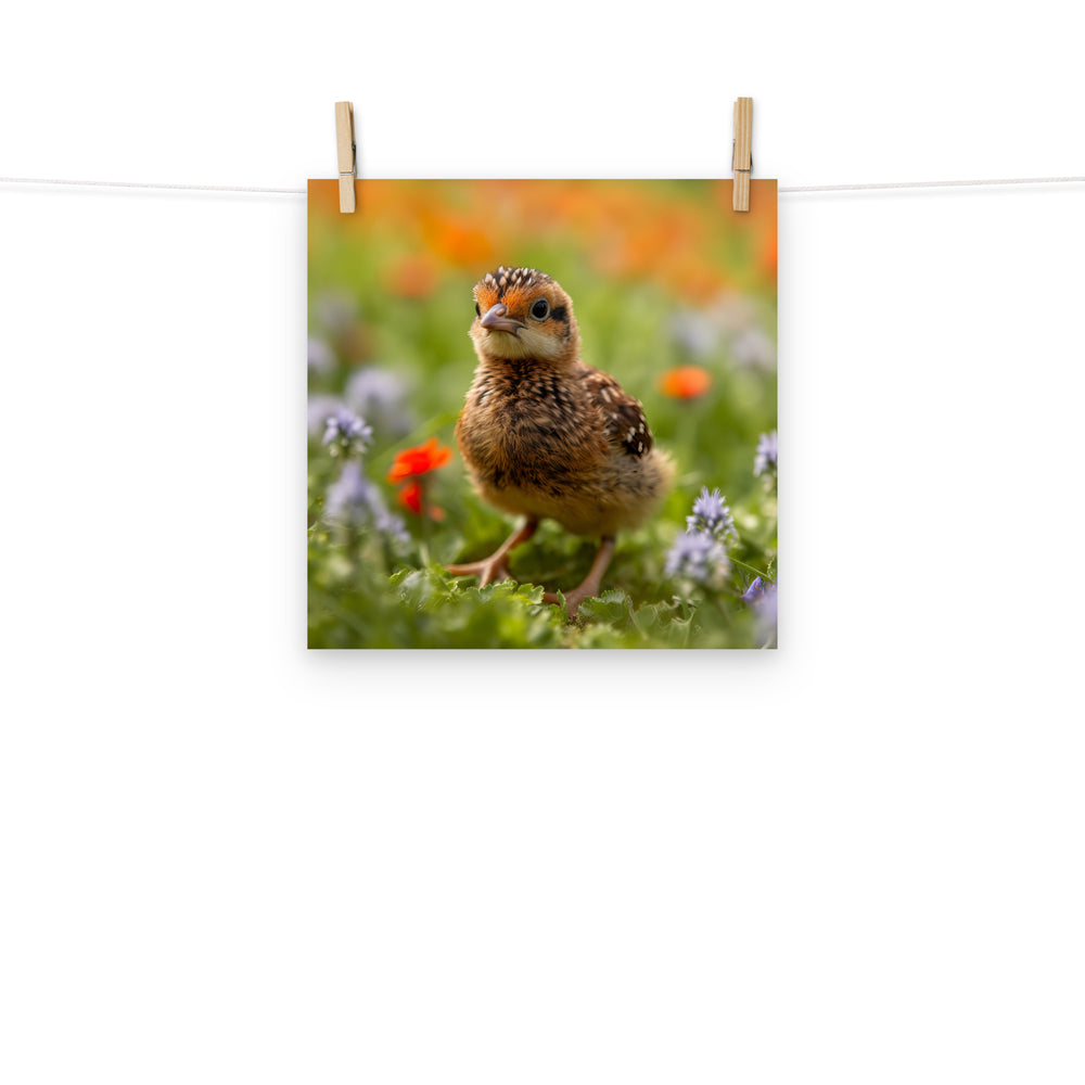 Chick Photo paper poster - PosterfyAI.com