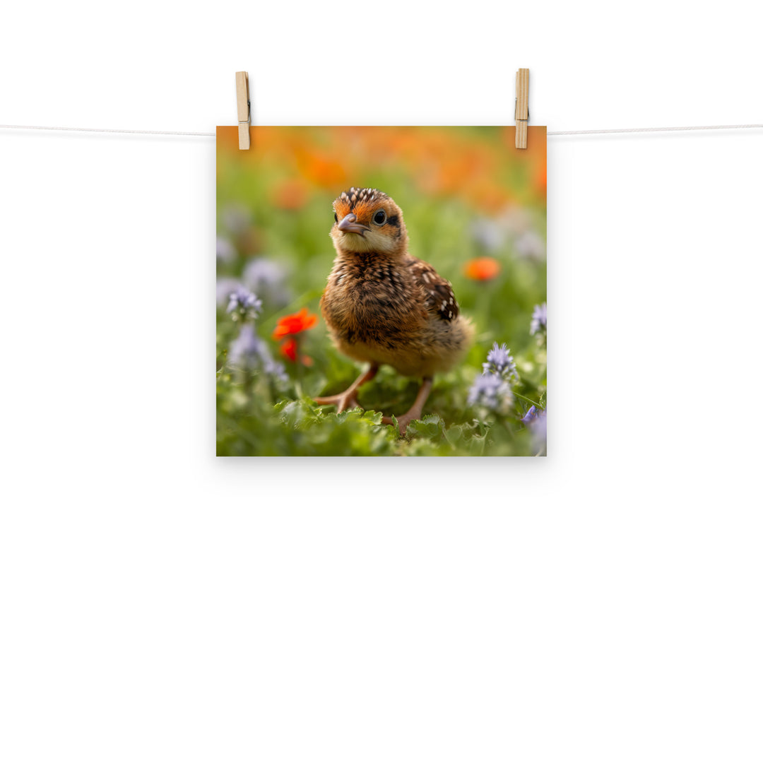 Chick Photo paper poster - PosterfyAI.com