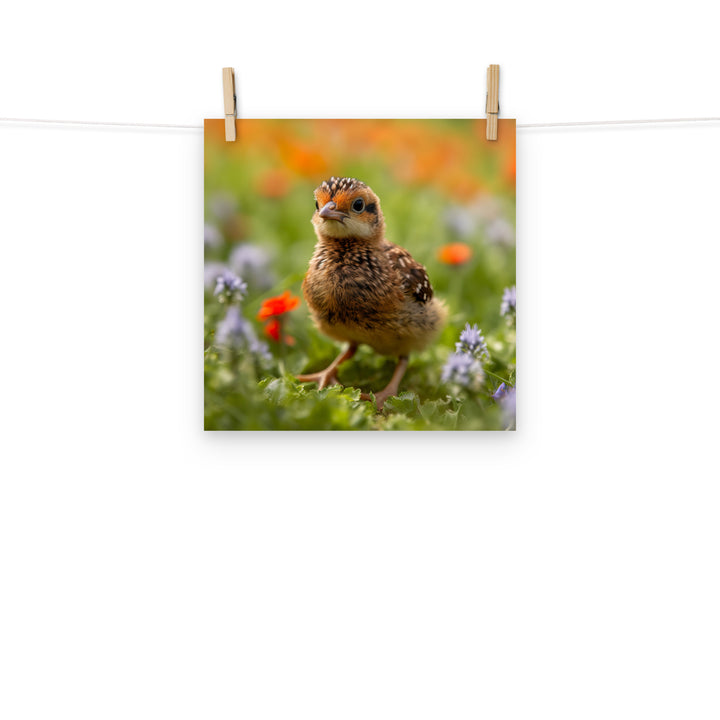 Chick Photo paper poster - PosterfyAI.com