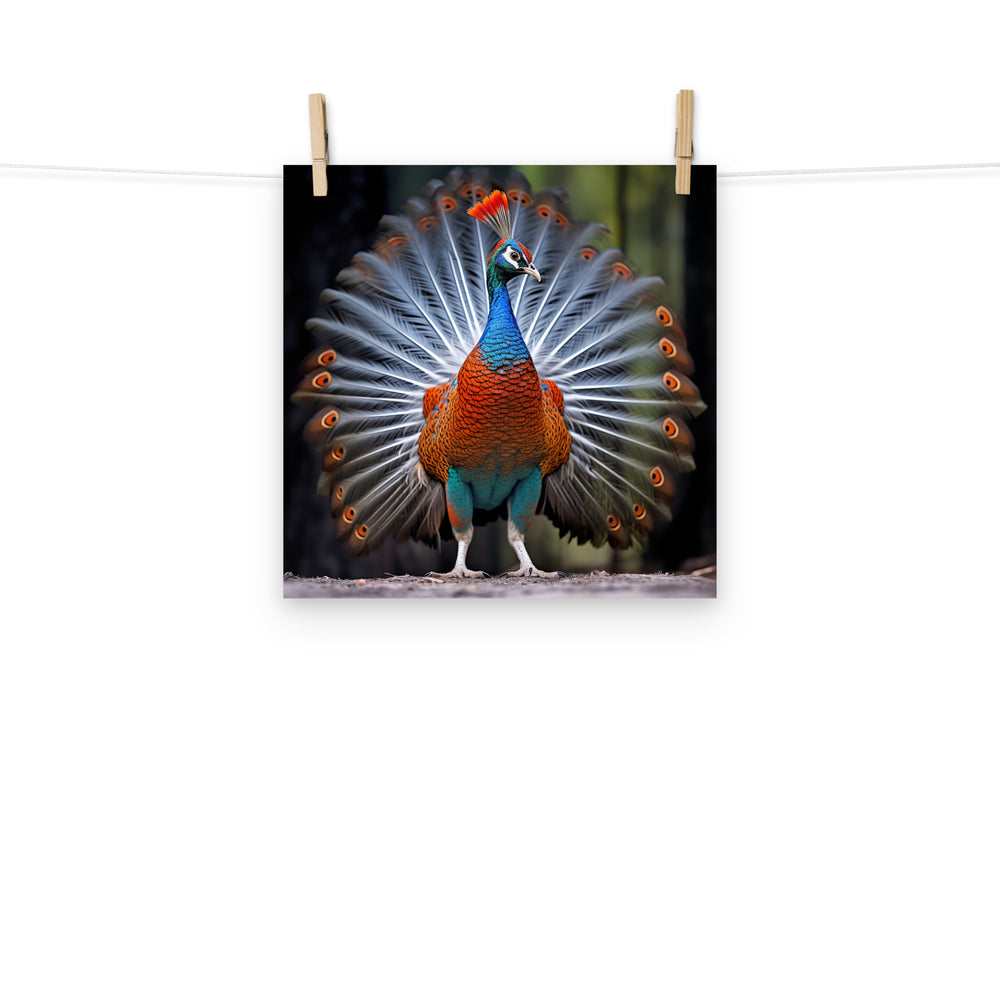 Pheasant Photo paper poster - PosterfyAI.com