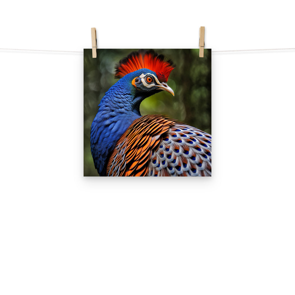 Pheasant Photo paper poster - PosterfyAI.com