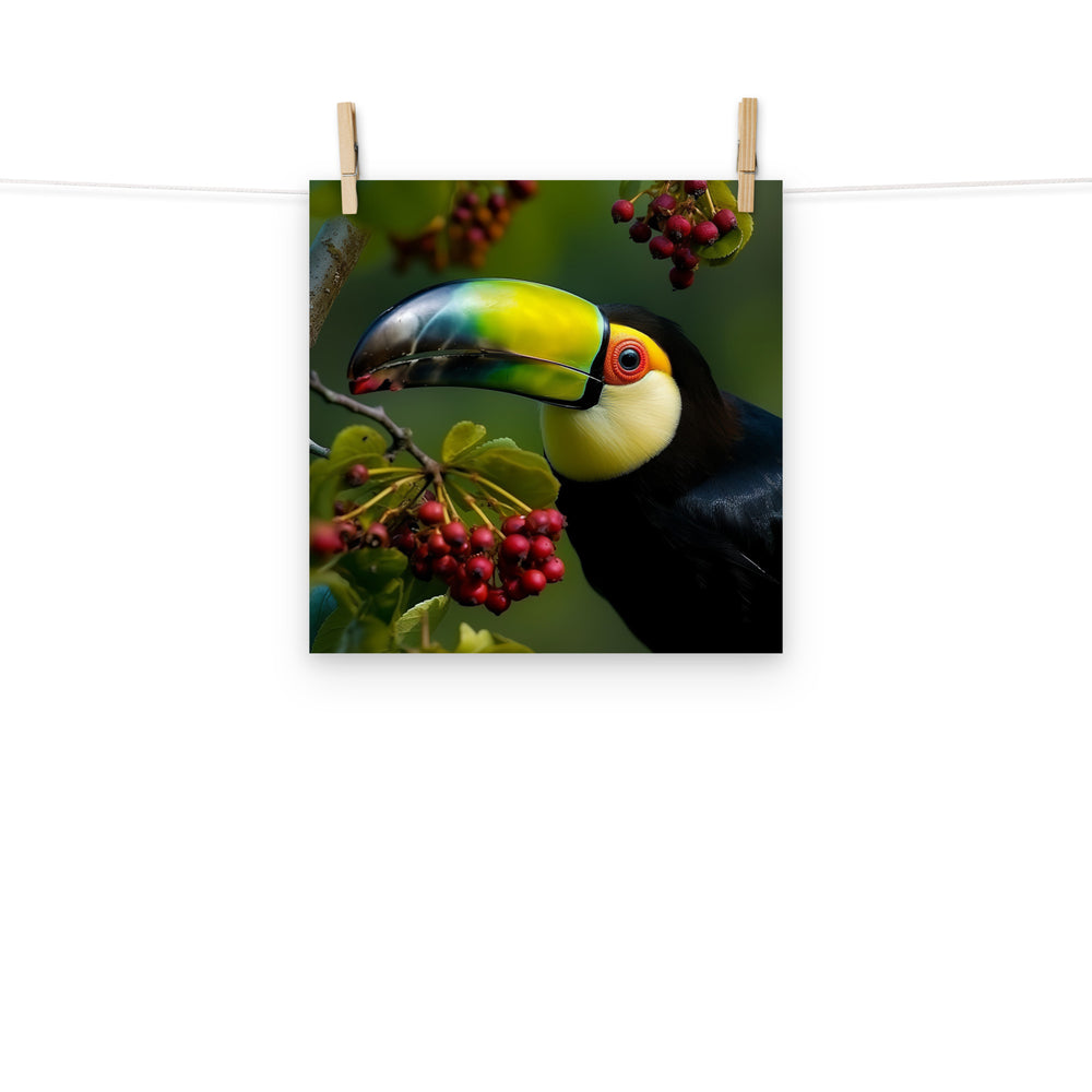 Toucan Photo paper poster - PosterfyAI.com