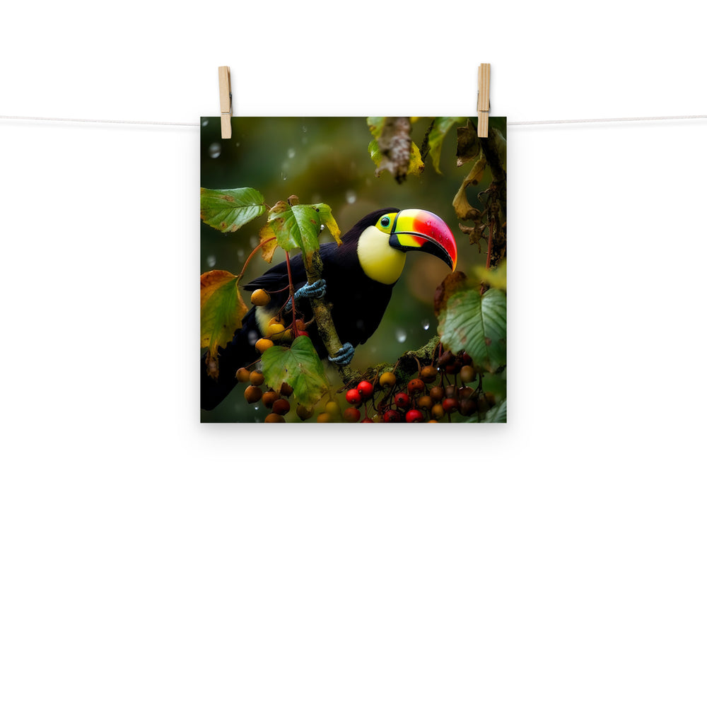 Toucan Photo paper poster - PosterfyAI.com