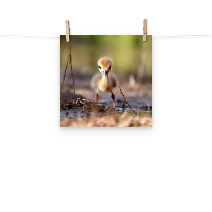Chick Photo paper poster - PosterfyAI.com