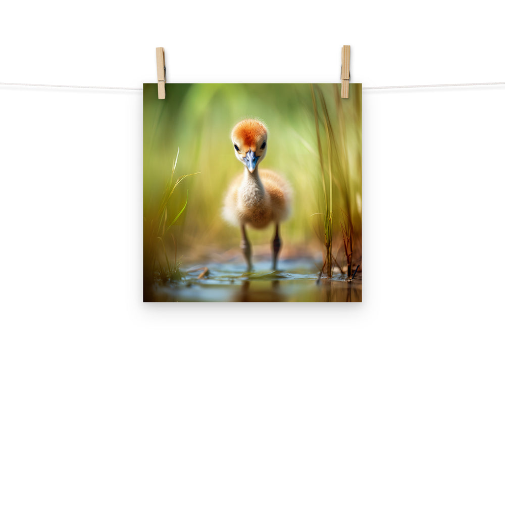Chick Photo paper poster - PosterfyAI.com