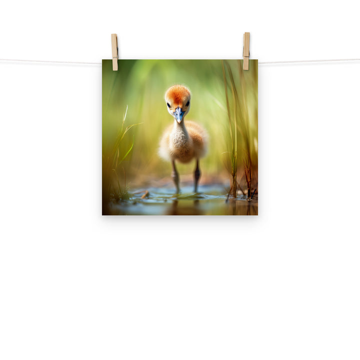 Chick Photo paper poster - PosterfyAI.com
