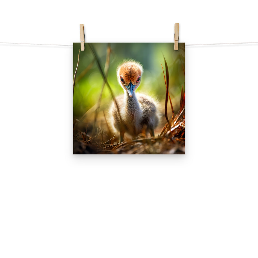 Chick Photo paper poster - PosterfyAI.com