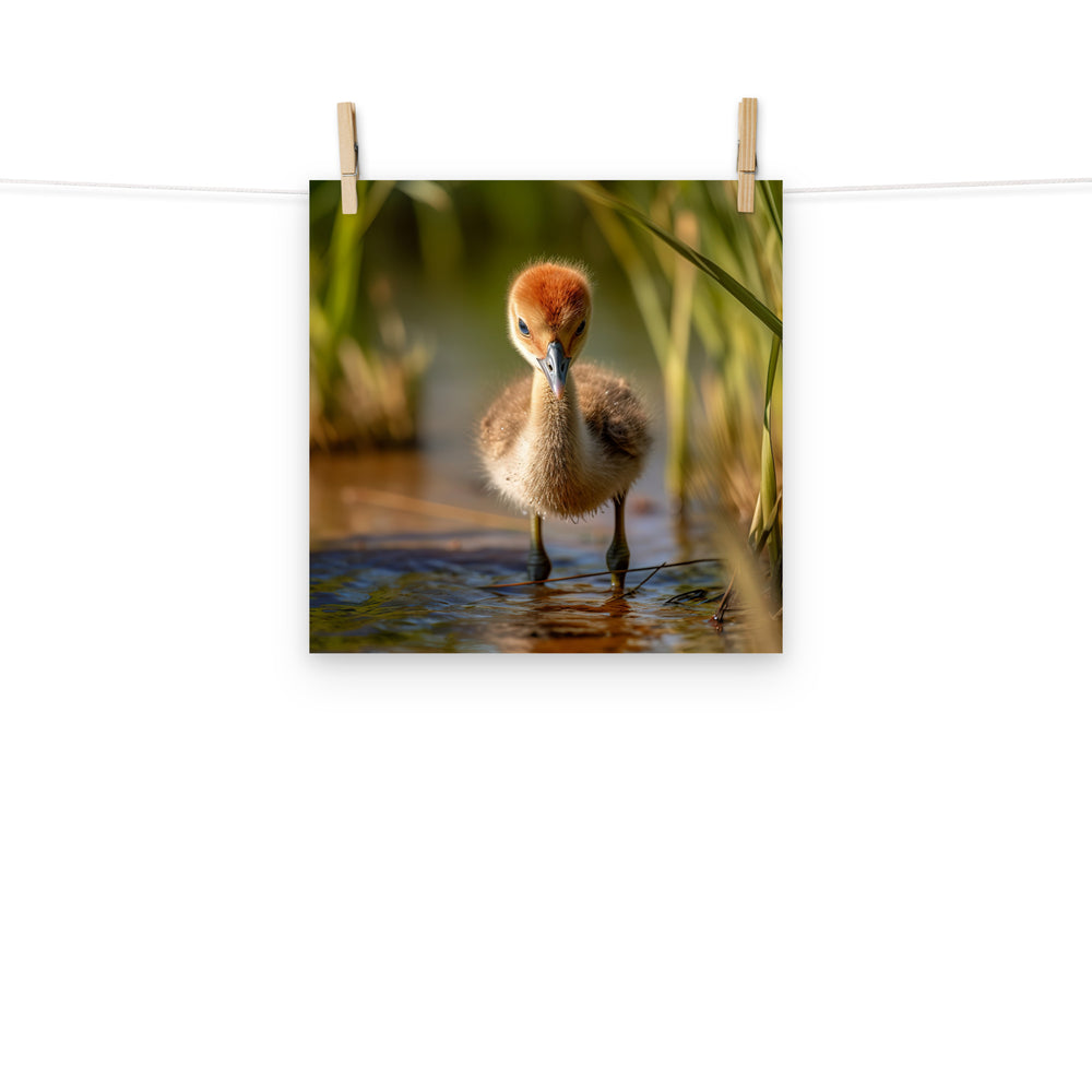 Chick Photo paper poster - PosterfyAI.com