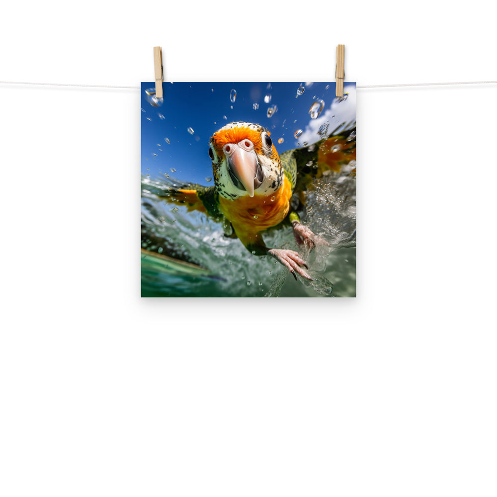 Caique Photo paper poster - PosterfyAI.com