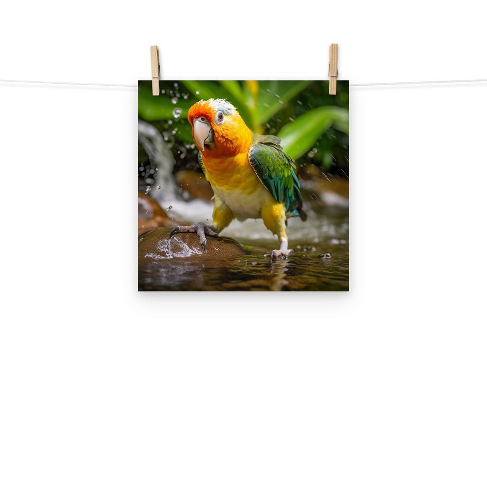 Caique Photo paper poster - PosterfyAI.com