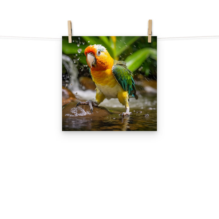 Caique Photo paper poster - PosterfyAI.com