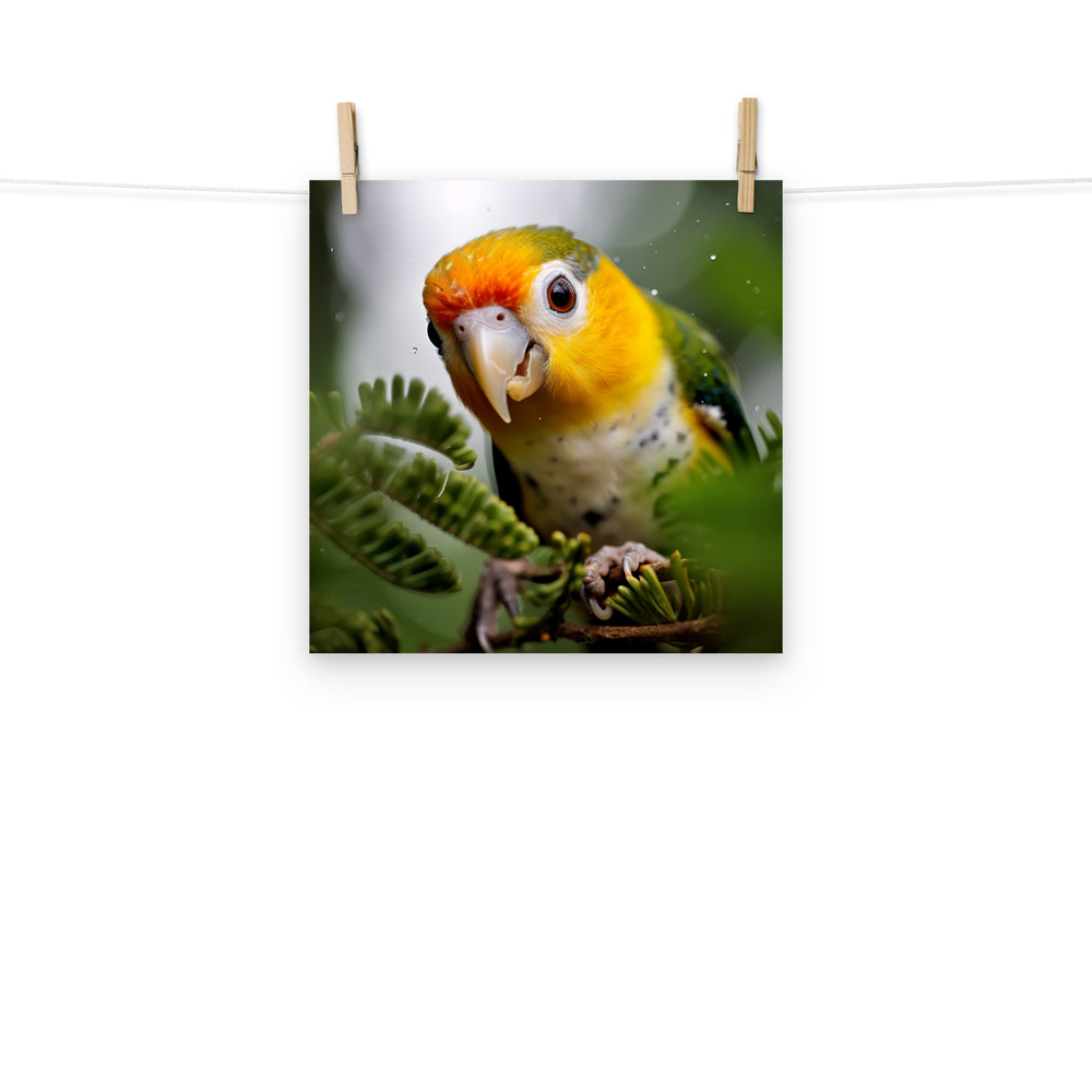 Caique Photo paper poster - PosterfyAI.com