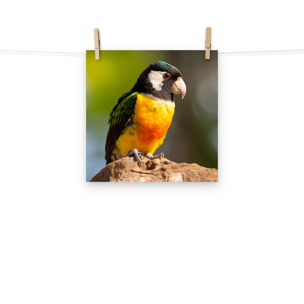 Caique Photo paper poster - PosterfyAI.com