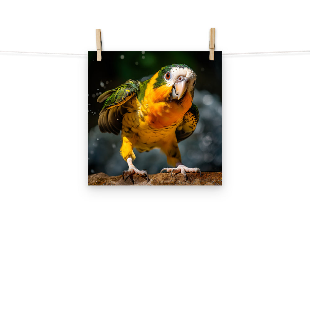 Caique Photo paper poster - PosterfyAI.com