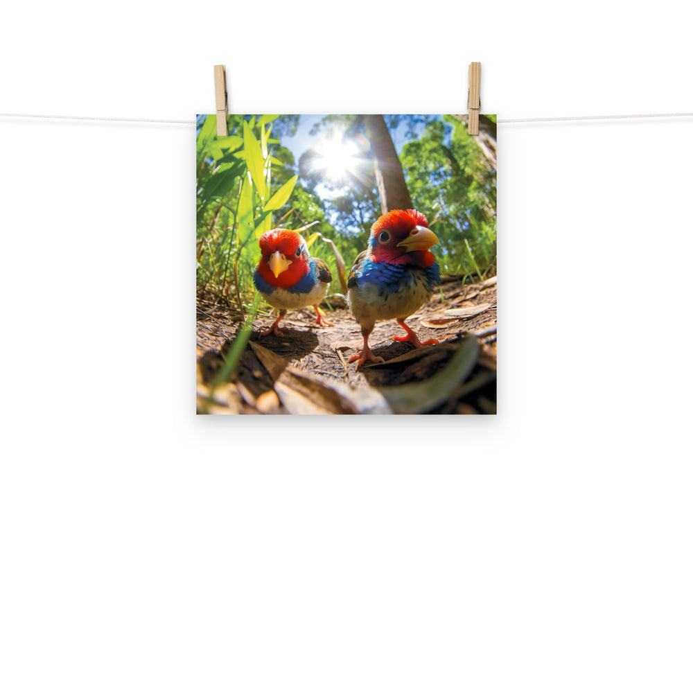 Rosella Photo paper poster - PosterfyAI.com