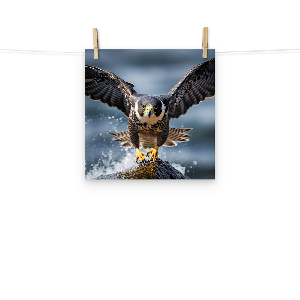Falcon Photo paper poster - PosterfyAI.com